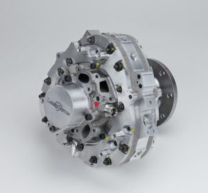 LiquidPiston XTS-210 engine without manifolds or blower.