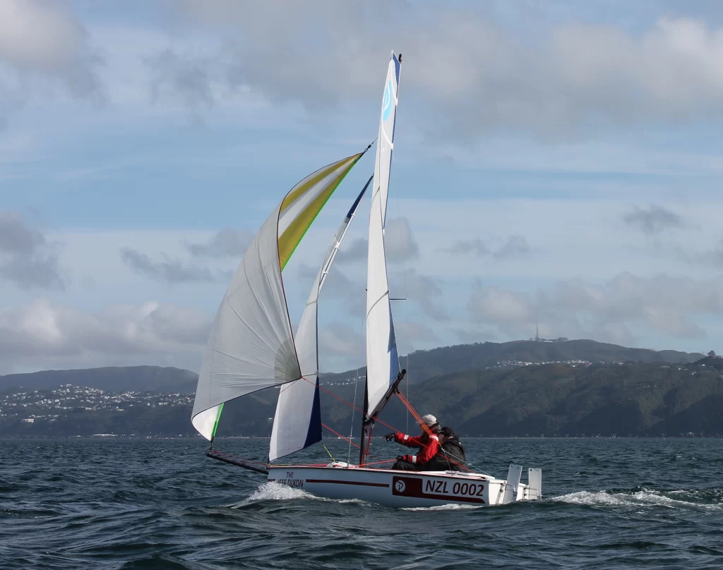 ParAble on Wellington Harbour, 26 July 2024