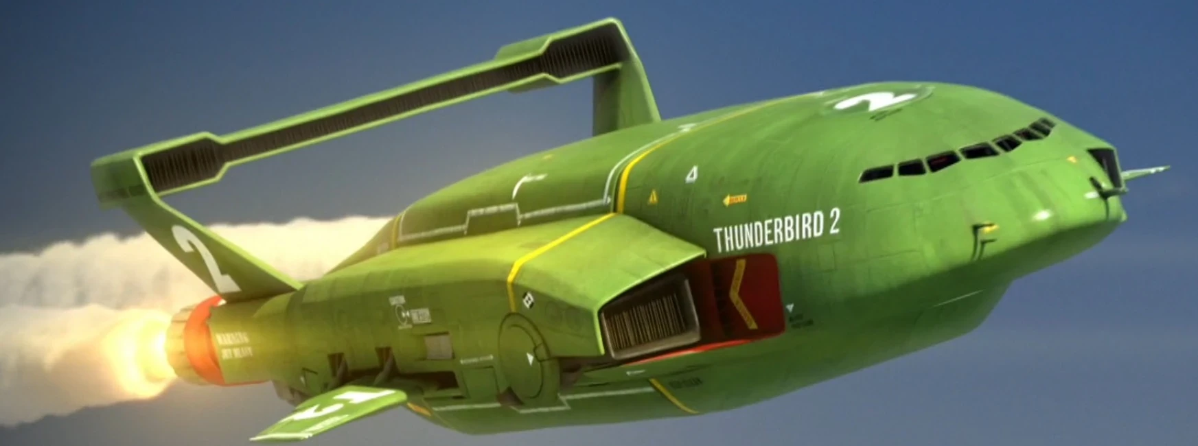 Supersonic rescue craft: Thunderbid 2
